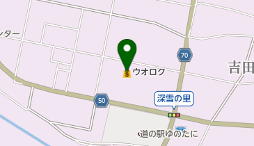 ウオロク魚沼店の地図画像