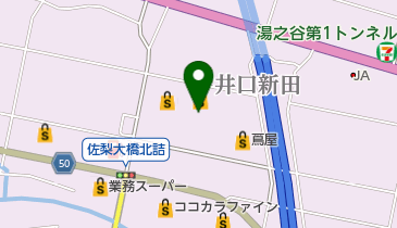 原信小出東店の地図画像