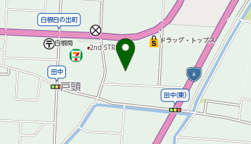 原信白根店の地図画像