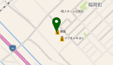 原信阿賀野店の地図画像