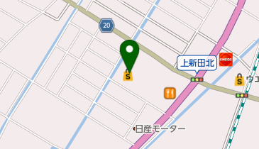 ホームセンタームサシ見附店の地図画像