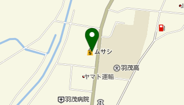 ホームセンタームサシ羽茂店の地図画像
