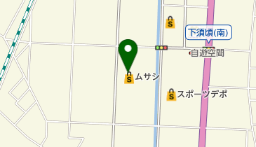ホームセンタームサシ三条店の地図画像
