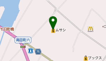 ホームセンタームサシ十日町店の地図画像