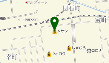 ホームセンタームサシ柏崎店の地図画像