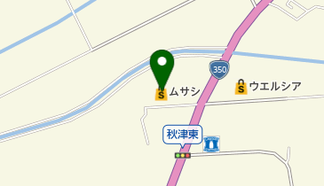 ホームセンタームサシ両津店の地図画像