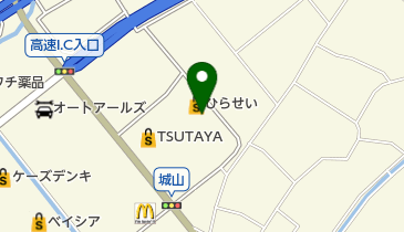 ひらせいホームセンター豊栄インター店の地図画像