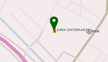 SUPER CENTER PLANT-5横越店の地図画像