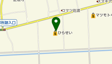 ひらせいホームセンター佐渡店の地図画像