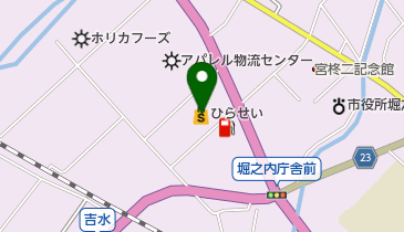 ひらせいホームセンター堀之内店の地図画像