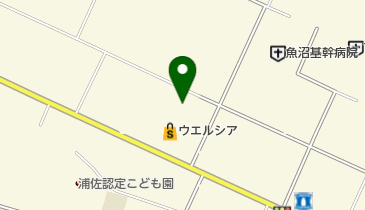 ひらせいホームセンター浦佐店の地図画像