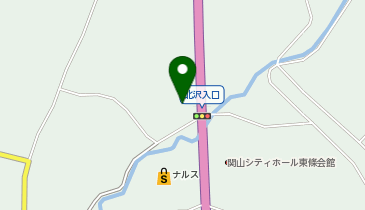 マツモトキヨシ関山店の地図画像