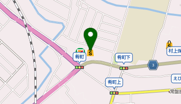 マツモトキヨシ村上肴町店の地図画像