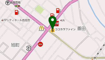 ココカラファイン加茂番田店の地図画像