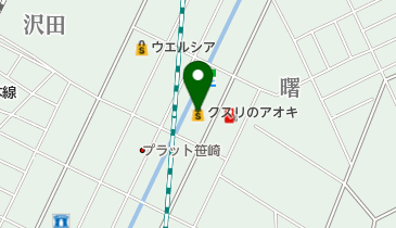 クスリのアオキ長岡曙店の地図画像