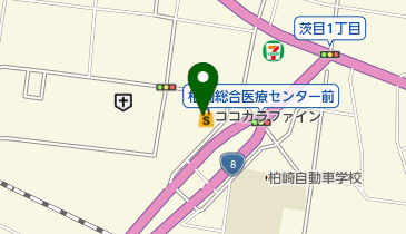 ココカラファイン柏崎茨目店の地図画像