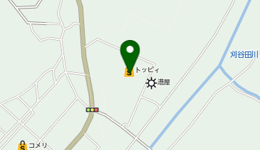 栃尾ショッピングモールトッピィの地図画像
