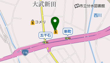 分水ショッピングパークパコの地図画像