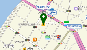 GAPストアラブラ万代店の地図画像