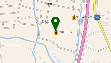 マックハウス上越モール店の地図画像