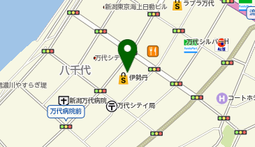ミキハウス新潟伊勢丹店の地図画像