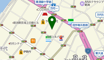 H&Mラブラ2店の地図画像