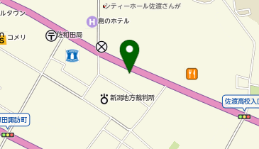 マックハウス佐渡店の地図画像