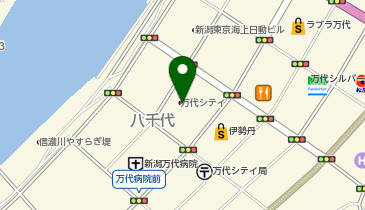 ムラサキスポーツ新潟万代シテイビルボードプレイス店の地図画像