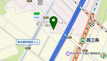 上州屋燕三条店の地図画像
