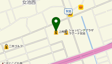 上州屋新潟女池店の地図画像