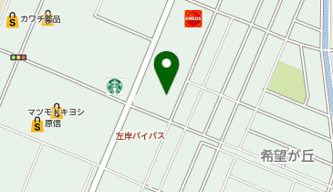 上州屋新長岡店の地図画像