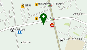 上州屋新潟赤道店の地図画像