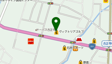 ヴィクトリアゴルフ長岡店の地図画像