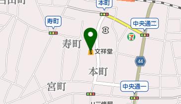 (有)文祥堂の地図画像