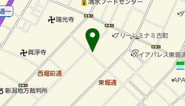 (株)考古堂書店の地図画像