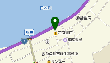 吉直書店の地図画像