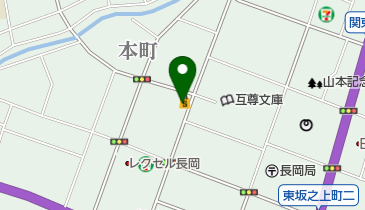 覚張書店の地図画像