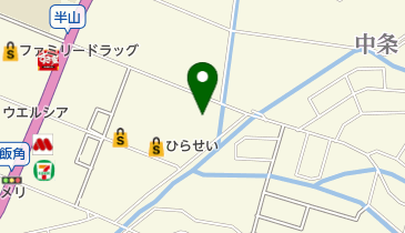 HIRASEI遊中条店の地図画像