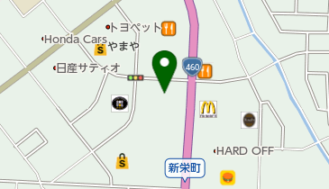 HIRASEI遊新発田店の地図画像