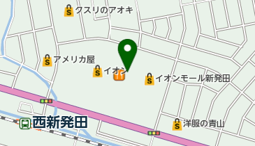 ヴィレッジヴァンガードイオンモール新発田店の地図画像