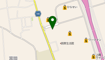 ダイソーHIRASEI遊蔦屋書店上越ウイングマーケットセンター店の地図画像