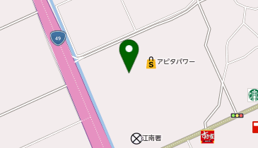 ダイソーアピタ新潟亀田店の地図画像
