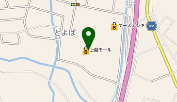ダイソー上越モール店の地図画像