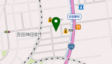 ダイソーHIRASEI遊TSUTAYA吉田店の地図画像