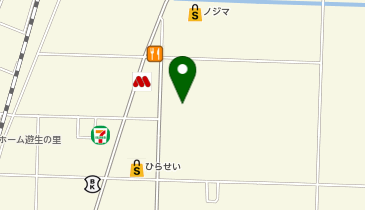 ダイソーHIRASEI遊TSUTAYA巻店の地図画像