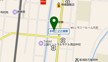 ダイソー上越イレブンプラザ店の地図画像