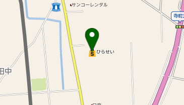 ダイソーひらせい新井店の地図画像