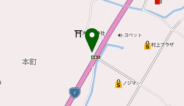 auショップ村上の地図画像