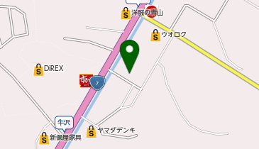 ドコモショップ村上店の地図画像