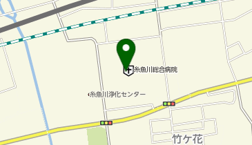 ニューヤマザキデイリーストア糸魚川総合病院売店の地図画像